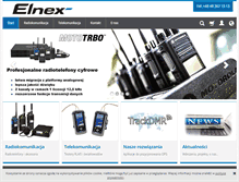 Tablet Screenshot of elnex.pl
